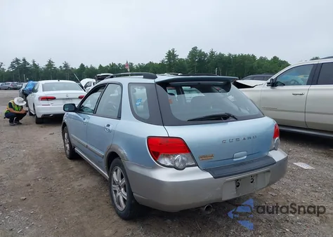 2005 Subaru Impreza Outback Sport Base W/Special Edition z USA, uszkodzony, nr VIN JF1GG68585H813632